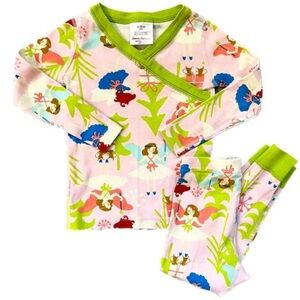 Hanna Andersson Pink Sugarplum Fairy Gift Long
John Pajama Set Girls 12 / 150 CM